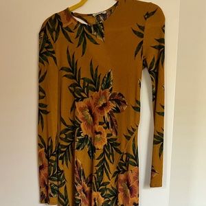 Zara floral dress